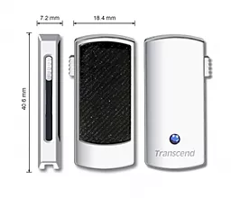 Флешка Transcend JetFlash V95С 4Gb (TS4GJFV95C) Black - фото Флешка Transcend JetFlash V95С 4Gb (TS4GJFV95C) Black