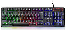 Клавиатура Vinga KB421 black - фото Клавиатура Vinga KB421 black