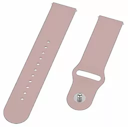 Сменный ремешок для умных часов Xiaomi Amazfit Bip/Bip Lite/Bip S Lite/GTR 42mm/GTS/TicWatch S2/TicWatch E (706190) Pink