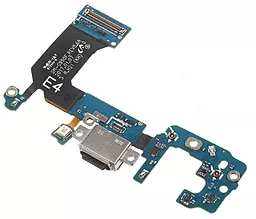 Нижняя плата Samsung Galaxy S8 G950F с разъемом зарядки и микрофоном rev 0.6A Original