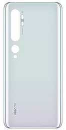 Задняя крышка корпуса Xiaomi Mi Note 10 White - фото Задняя крышка корпуса Xiaomi Mi Note 10 White