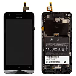 Дисплей Asus ZenFone C ZC451CG (Z007) с тачскрином и рамкой, Black