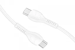 Кабель Hoco X37 Cool power USB Type-C - Type-C 60w 3a 1м PD cable White - миниатюра 4 Кабель Hoco X37 Cool power USB Type-C - Type-C 60w 3a 1м PD cable White - миниатюра 4