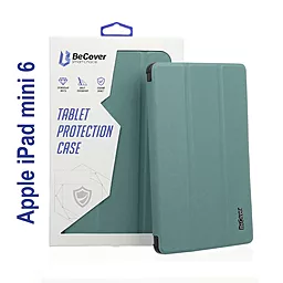 Чохол для планшету BeCover Soft Edge з кріпленням Apple Pencil для Apple iPad mini 6  2021  Green (706805)