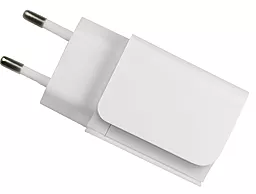 Мережевий зарядний пристрій XO L35D 2USB, 2.1A + Lightning Cable White