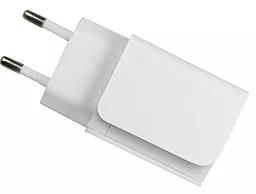 Мережевий зарядний пристрій XO L35D 2.1a 2xUSB-A ports charger + Lightning cable white - фото Мережевий зарядний пристрій XO L35D 2.1a 2xUSB-A ports charger + Lightning cable white