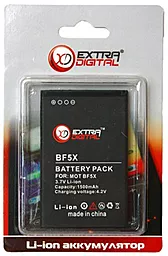 Акумулятор Motorola Defy / BF5X / BMM6255 (1500 mAh) ExtraDigital
