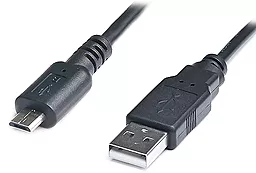 Кабель REAL-EL Premium USB-A - micro USB 12w 2.4a 1м cable Black (EL123500031) - фото Кабель REAL-EL Premium USB-A - micro USB 12w 2.4a 1м cable Black (EL123500031)