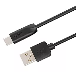 Кабель Gelius GP-UC119 One USB-A - Type-C 12w 2.4a 1м cable Black - фото Кабель Gelius GP-UC119 One USB-A - Type-C 12w 2.4a 1м cable Black