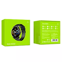 Смарт-часы Hoco Smart Watch Y4 Black - миниатюра 3