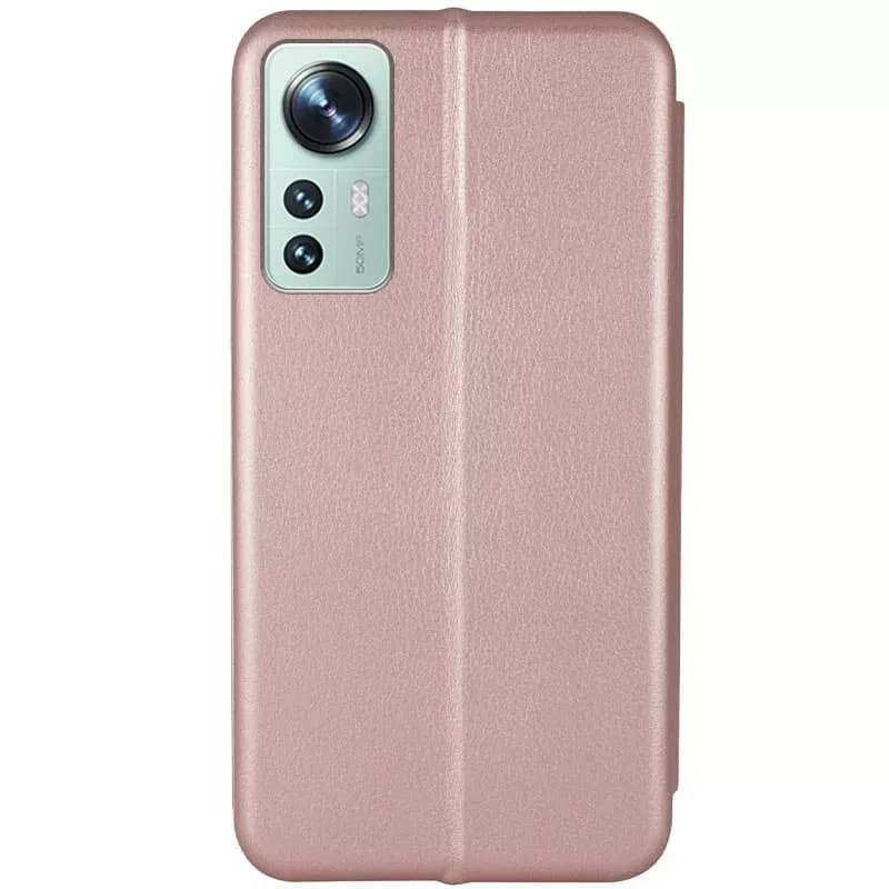 Чехол-книжка Level для Xiaomi 12 Lite Rose Gold - фото 2