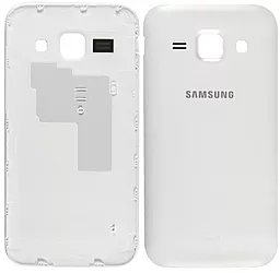 Задняя крышка корпуса Samsung Galaxy J1 J100 / J100H / J100F White - фото Задняя крышка корпуса Samsung Galaxy J1 J100 / J100H / J100F White