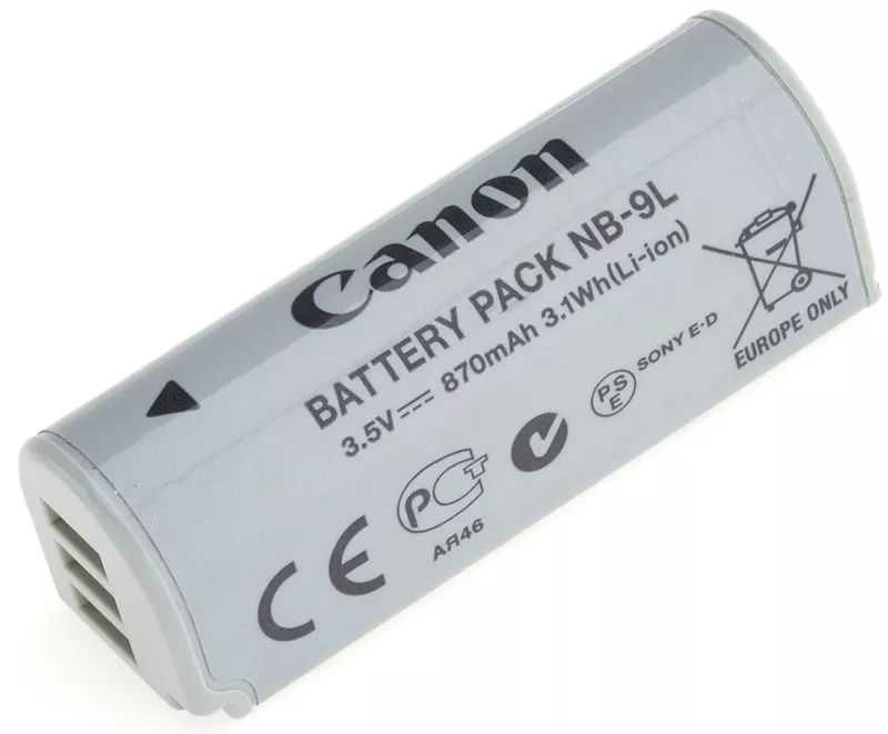 Акумулятор Canon NB-9L (870 mAh) - фото 1