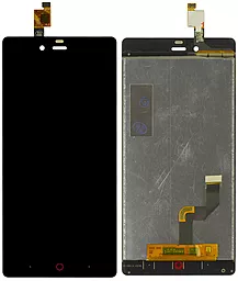 Дисплей ZTE Nubia Z9 Mini (NX511J) с тачскрином, Black - фото Дисплей ZTE Nubia Z9 Mini (NX511J) с тачскрином, Black
