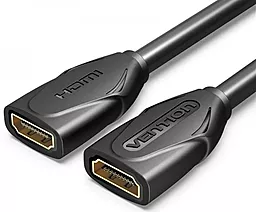 Відеокабель HDMI F/F v2.0 4k 60hz 0.5m black (AAXBD) Vention