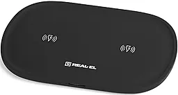 Беспроводное (индукционное) зарядное устройство REAL-EL WL-780 20w wireless fast charger black (EL123160020) - фото Беспроводное (индукционное) зарядное устройство REAL-EL WL-780 20w wireless fast charger black (EL123160020)