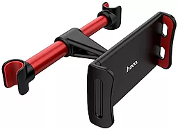 Тримач Hoco CA30 Easy Travel Series Backrest Holder Black / Red - фото Тримач Hoco CA30 Easy Travel Series Backrest Holder Black / Red