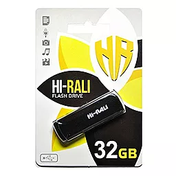 Флешка Hi-Rali Taga Series 32GB USB 2.0 (HI-32GBTAGBK) Black - мініатюра 2