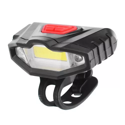 Ліхтар велосипедний Bailong KK-901 COB + 2LED(червоні) - фото 1