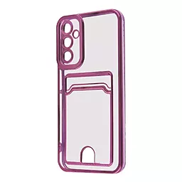 Чехол Wave Metal Pocket Case для Samsung Galaxy A55 Pink
