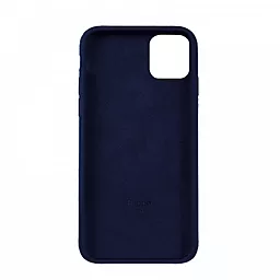 Чохол Silicone Case Full для Apple iPhone 11 Pro Max Dark Blue - мініатюра 2