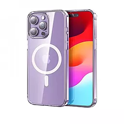 Чохол Rock Crystal Series TPU Case with Magsafe для Apple iPhone 15 Pro