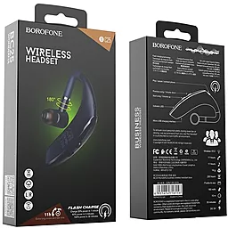 Блютуз гарнитура Borofone BC25 Blue - миниатюра 6 Блютуз гарнитура Borofone BC25 Blue - миниатюра 6