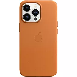 Чохол Apple Silicone Case Full with MagSafe and SplashScreen для Apple iPhone 13 Pro Golden Brown