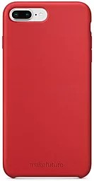 Чехол MAKE Silicone Apple iPhone 7 Plus, iPhone 8 Plus Red (MCS-AI7P/8PRD)