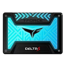 Накопичувач SSD Team T-Force Delta S RGB 500 GB (T253TR500G3C312) Black