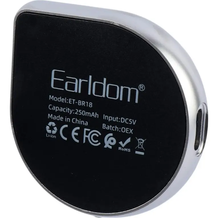 Bluetooth адаптер Earldom ET-BR18 BT5.2 Audio Receiver gray - фото 2