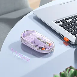 Комп'ютерна мишка Hoco GM35 Romantic Purple - мініатюра 2 Комп'ютерна мишка Hoco GM35 Romantic Purple - мініатюра 2