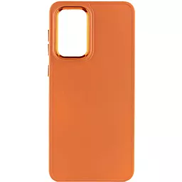 Чехол Epik TPU Bonbon Metal Style для Samsung Galaxy A33 5G Оранжевый / Papaya
