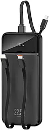 Повербанк XO PR274 22.5W 10000mAh Black - фото Повербанк XO PR274 22.5W 10000mAh Black