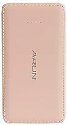 Повербанк Arun J18G 12000 mAh Pink - фото Повербанк Arun J18G 12000 mAh Pink