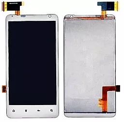 Дисплей HTC Raider 4G G19 (X710e) с тачскрином, White - фото Дисплей HTC Raider 4G G19 (X710e) с тачскрином, White
