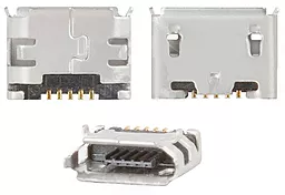 Роз'єм зарядки Fly DS104D / DS106 / DS107 / E158 / E210 / iQ230 / iQ275 / iQ4403 / iQ4410 micro-USB Type-B (5 pin) - фото Роз'єм зарядки Fly DS104D / DS106 / DS107 / E158 / E210 / iQ230 / iQ275 / iQ4403 / iQ4410 micro-USB Type-B (5 pin)