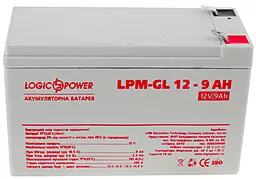 Аккумуляторная батарея Logicpower 12V 9 Ah (LPM-GL 12 - 9 AH) GEL