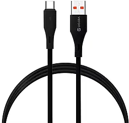 Кабель Veron X2 Silicone USB-A - Lightning 12w 2.4a 2м cable Black