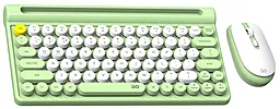 Комплект (клавиатура+мышка) Fantech Go WK897 Green - фото Комплект (клавиатура+мышка) Fantech Go WK897 Green