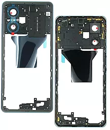 Рамка корпусу Xiaomi Redmi Note 12 Pro 5G Original Frosted Blue - фото Рамка корпусу Xiaomi Redmi Note 12 Pro 5G Original Frosted Blue