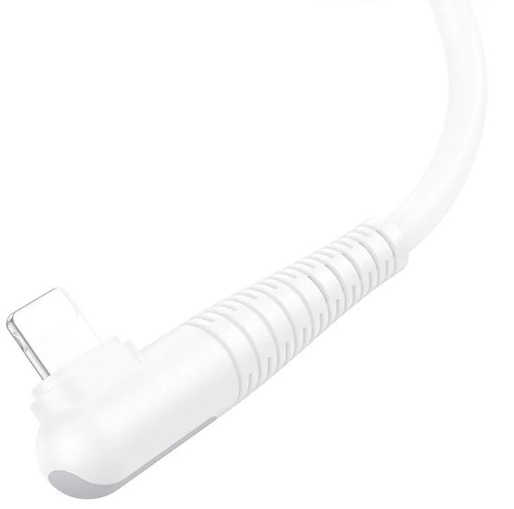 Кабель Borofone BX105 Corriente USB Type-C - Lightning 27w 3a 1м PD сable White - фото 3