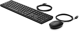 Комплект (клавіатура+мишка) HP Wired Desktop 320MK (9SR36AA) - мініатюра 2