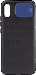 Чехол Epik Camshield mate Xiaomi Redmi 9A Black/Blue