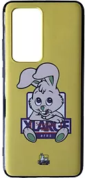 Чохол 1TOUCH Silicone Print new Huawei P40 Rabbit