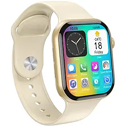 Смарт-годинник XO W10 Pro AMOLED Gold - фото Смарт-годинник XO W10 Pro AMOLED Gold