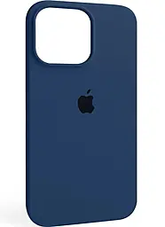 {"ru": "Чехол", "uk": "Чохол"} Silicone Case Full для Apple iPhone 15 Pro Max  Blue Cobalt