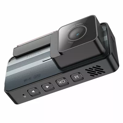 Видеорегистратор Hoco DV11 2K display GPS Silvery Gray - фото 4