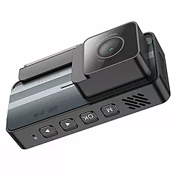 Видеорегистратор Hoco DV11 2K display GPS Silvery Gray - миниатюра 4 Видеорегистратор Hoco DV11 2K display GPS Silvery Gray - миниатюра 4