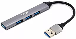 USB хаб Frime 4-in-1 gray (FH-20050)